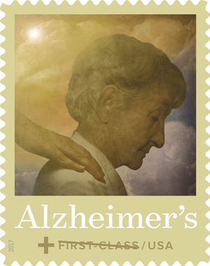 Alzheimer’s Semipostal Fundraising Stamp Dedicated