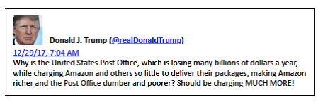 Letter Carrier Union Responds To Trump Tweet