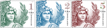 Postal Service Issues High-denomination Statue of Freedom Stamps