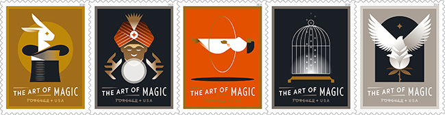 USPS reveals Art of Magic Forever stamps
