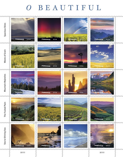 Stunning Images from Maine to Hawaii to be Showcased on O Beautiful Forever Stamps
