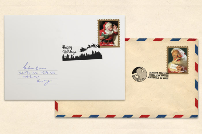 USPS offers 2 holiday postmarks