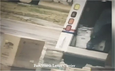 Fort Worth Letter Carrier Caught on Camera Flinging Deliveries into Puddles of Water
