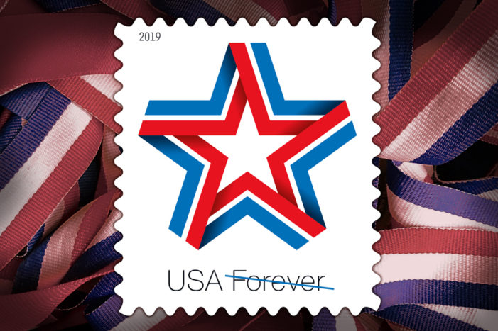 Postal Service will release its Star Ribbon stamp today