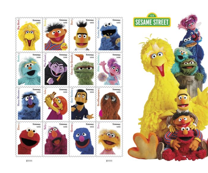 USPS will celebrate Sesame Street’s 50th anniversary with Forever stamps