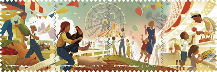 New USPS Stamps Showcase State and County Fairs