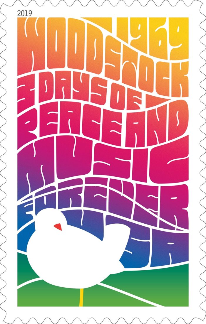 New Forever stamps will commemorate 50th anniversary of Woodstock