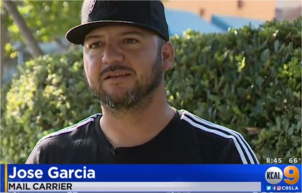Postal Worker Braves House Fire To Warn Customer Of Flames
