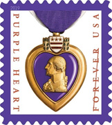 Postal Service Dedicates Purple Heart Medal Forever Stamp Oct. 4