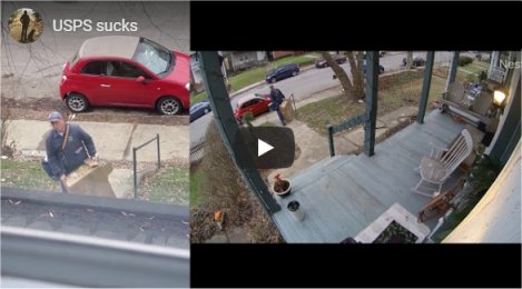 Man shares outrage after secretly filming USPS delivery driver: ‘There’s no excuse for this’