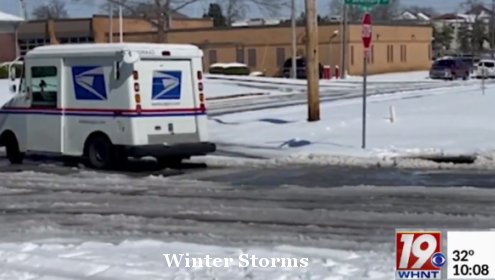 United States Postal Service back on the roads after nationwide winter storms