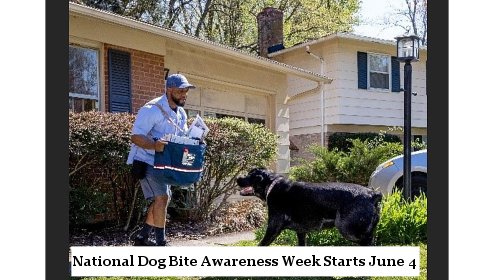 U.S. Postal Service Releases Dog Bite National Rankings