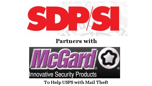 SDP/SI Partners with McGard in Producing an Anti-Theft Locking System for the U.S. Postal Service