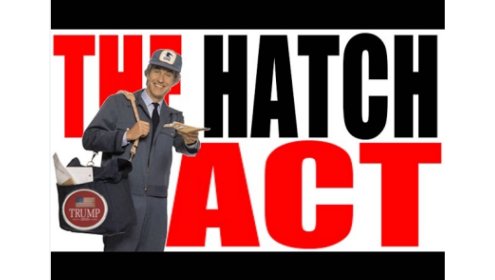 The Hatch Act defines limits on political participation